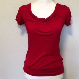 Maurices Cowl Neck Top with Banded Waist